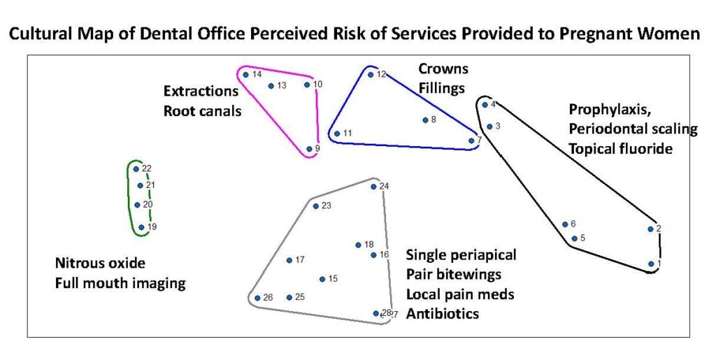 Perceived risk of dental services to pregnant women on Medicaid